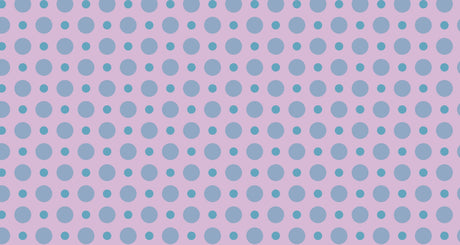 Polka dot wallpaper design file showing blue circles pattern on pink background