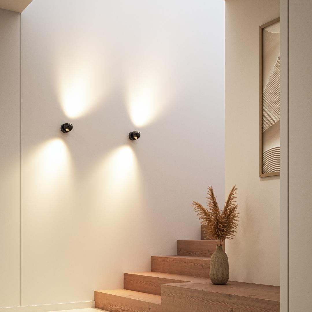 Modern LED Wall Light  Rotatable Design with Remote Control - Product example