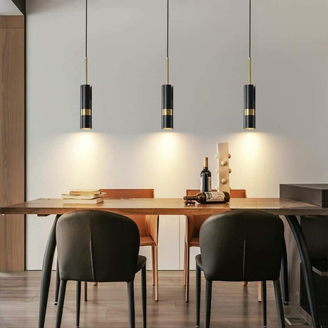 Modern LED Pendant Light  Adjustable Metal Cylinder Design - Product detail 6