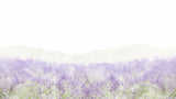 Papier Peint Mural Provence | Design Champ de Lavande Brumeux