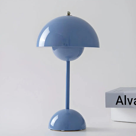 Modern Dome Table Lamp  Pink Metal Finish - Product detail 8