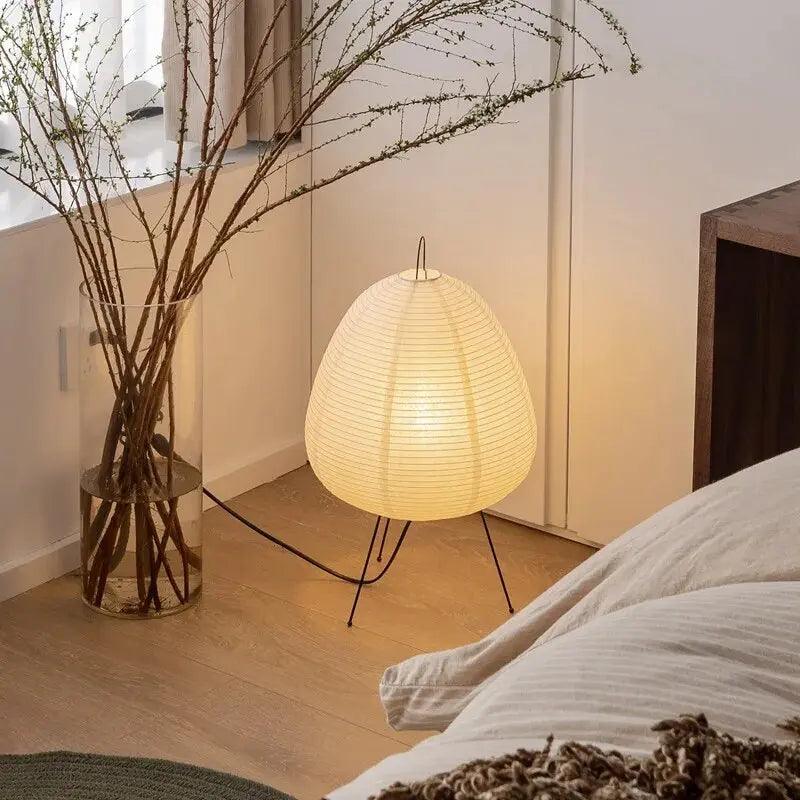 Modern Table Lamp  Rice Paper Tripod Design - Product detail 6