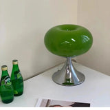 Vintage Table Lamp  Glass Stone Mushroom Design - Product detail 5