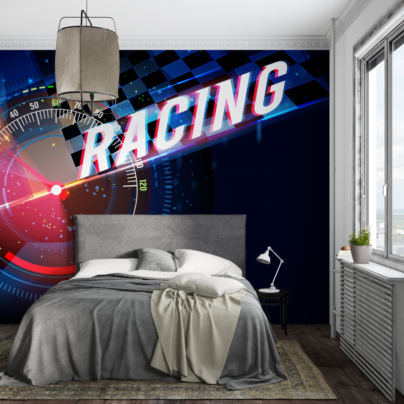Car dashboard wallpaper making statement in modern entertainment space