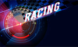 Racing car speedometer dashboard design file showing detailed pattern and rich colors