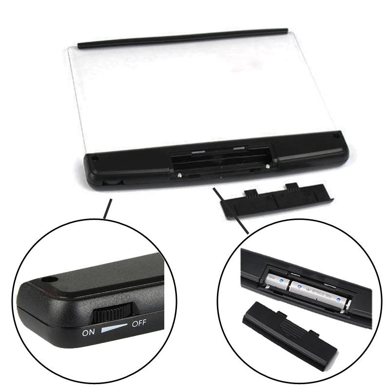 LED Book Light  Flat Panel Reading Lamp With Night Mode - Product detail 4