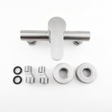 Modern Bath Mixer Tap  Brushed Stainless Steel Design - Product detail 5
