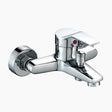 Modern Bath Mixer Tap  Chrome Plated Brass Design - Product showcase
