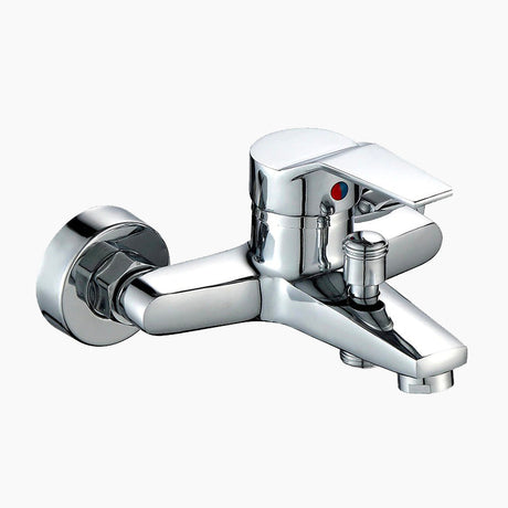 Modern Bath Mixer Tap  Chrome Plated Brass Design - Product showcase