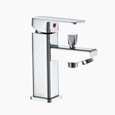 Modern Bath Faucet  Chrome Single-Hole Mixer Tap - Product showcase