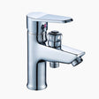 Modern Bath Shower Mixer Tap  Chrome Single Hole Design - Product showcase