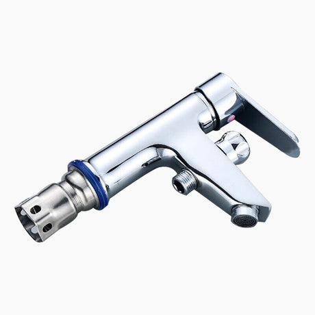 Modern Bath Shower Mixer Tap  Chrome Single Hole Design - Product example
