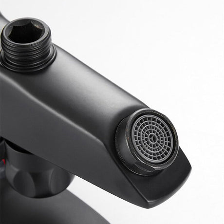 Modern Bath Faucet  Matte Black Dual Function Design - Product example