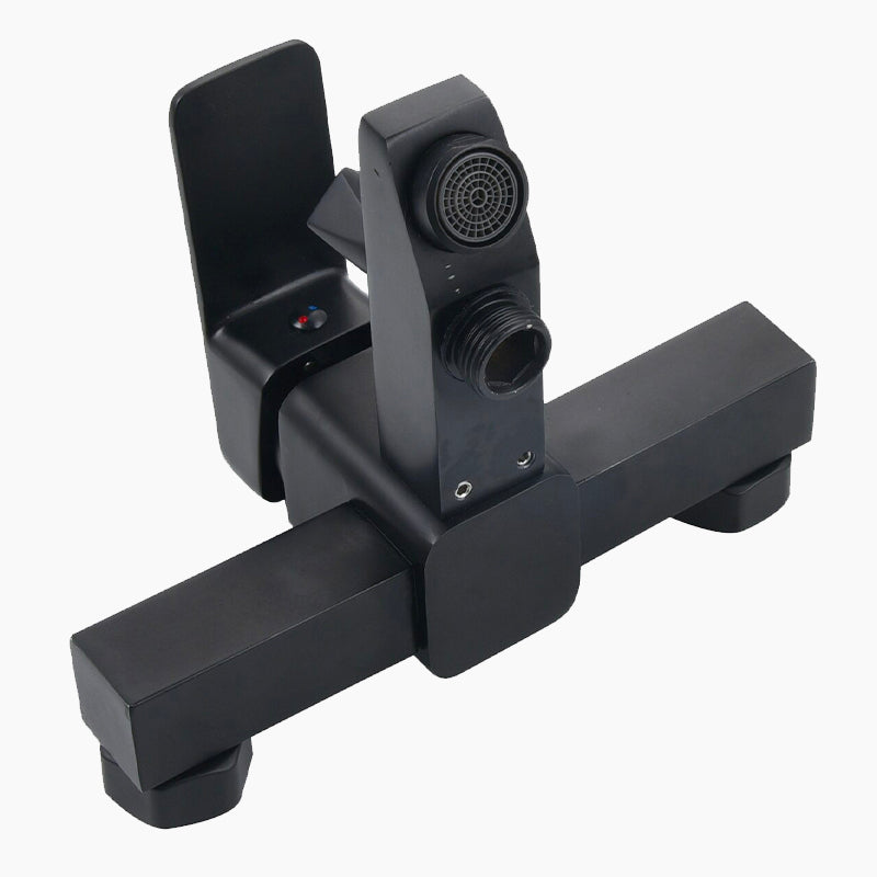 Modern Bath Mixer Tap  Matte Black Dual Function Design - Product detail 4