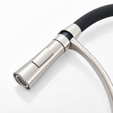 Professional Kitchen Faucet  Flexible Gooseneck With Pull-Down Sprayer - Product example
