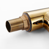 Modern Kitchen Faucet  Gold Pull-Down Spray Head - Product example