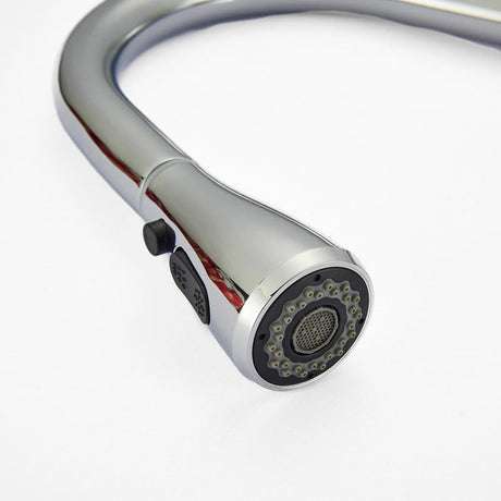 Modern Kitchen Faucet  White Pull-Down Spray Head - Product example
