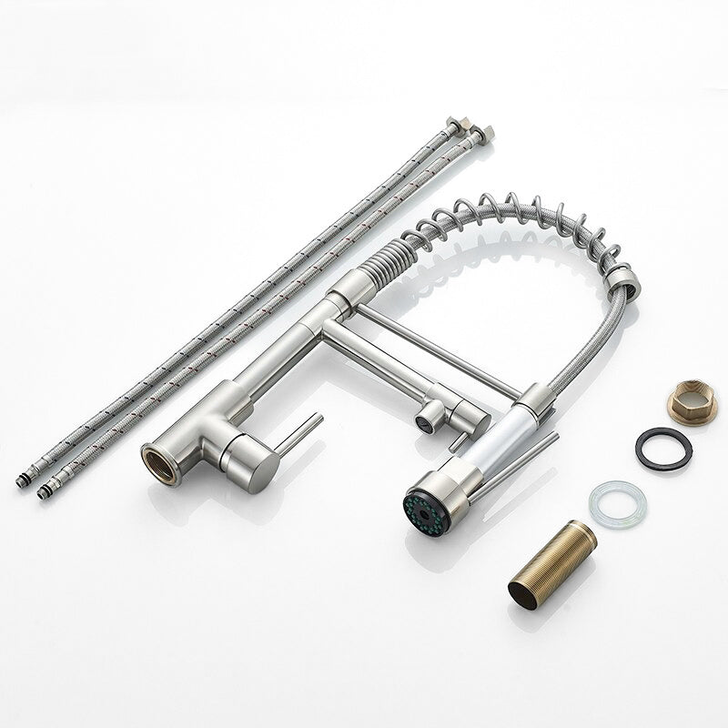 Professional Kitchen Faucet  Dual-Mode Pull-Down Sprayer - Detailed view