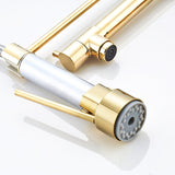 Professional Kitchen Faucet  Gold Finish With Pull-Down Sprayer - Product detail 4