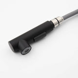 Modern Kitchen Faucet  Pull-Out Spray Head Matte Black - Detailed view