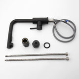 Modern Kitchen Faucet  Pull-Out Spray Head Matte Black - Product example