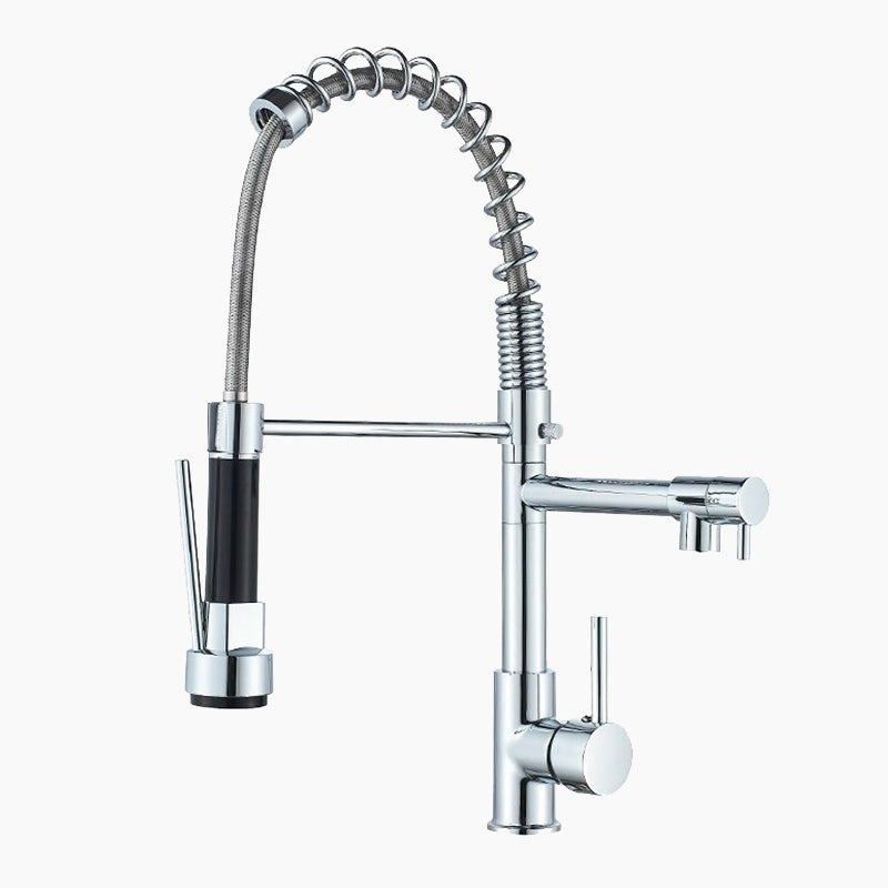Professional Kitchen Faucet  Dual-Mode Pull-Down Sprayer - Product showcase