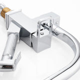 Modern Kitchen Faucet  Pull-Out Sprayer Chrome Design - Product example