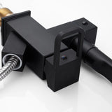 Modern Kitchen Faucet  Matte Black Pull-Out Sprayer - Product example