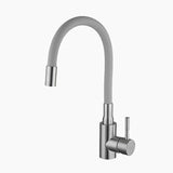 Modern Kitchen Faucet  Flexible Gooseneck Steel Design - Product showcase