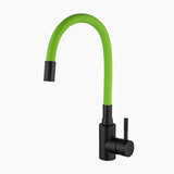 Modern Kitchen Faucet  Flexible Gooseneck Matte Black - Product detail 4