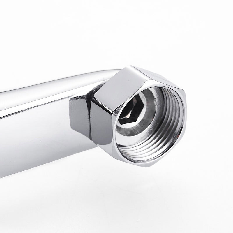 Wall Mounted Kitchen Faucet  Chrome Swivel Spout Design - Detailed view