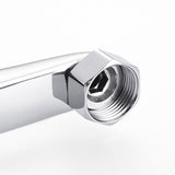 Wall Mounted Kitchen Faucet  Chrome Swivel Spout Design - Detailed view