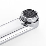 Wall Mounted Kitchen Faucet  Chrome Swivel Spout Design - Product detail 5