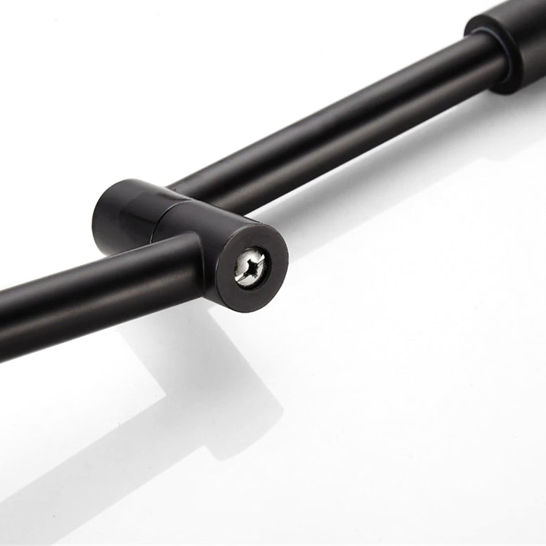 Modern Wall Mount Kitchen Faucet  Matte Black Extendable Design - Product detail 4