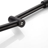 Modern Wall Mount Kitchen Faucet  Matte Black Extendable Design - Product detail 4
