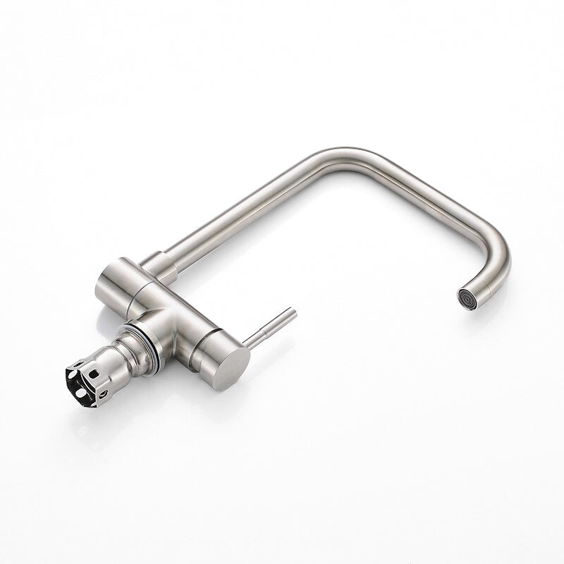 Modern Kitchen Faucet  Foldable Gooseneck Design - Product detail 4