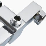 Modern Shower Mixer  Chrome Plated Wall Mount Design - Product example