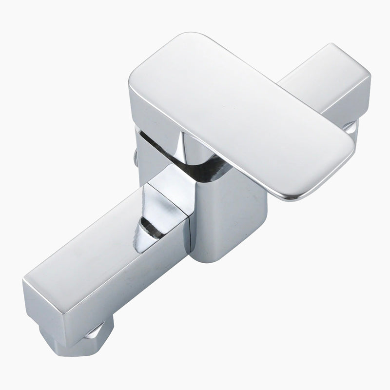 Modern Shower Mixer  Chrome Plated Wall Mount Design - Product detail 4