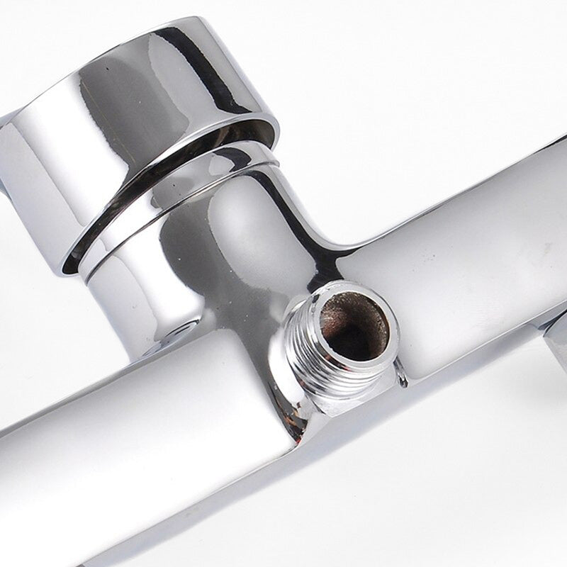 Modern Shower Mixer  Chrome Single Handle Design - Product example