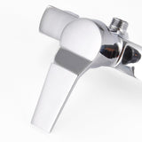 Modern Shower Mixer  Chrome Single Handle Design - Product detail 5