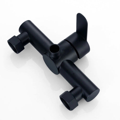 Modern Shower Mixer Tap  Matte Black Wall Mount Design - Product detail 4
