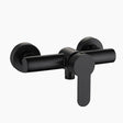 Modern Shower Mixer Tap  Matte Black Wall Mount Design - Product showcase