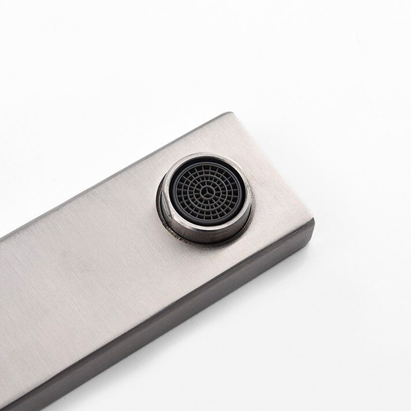 Modern Kitchen Faucet  Geometric Stainless Steel Design - Product detail 5
