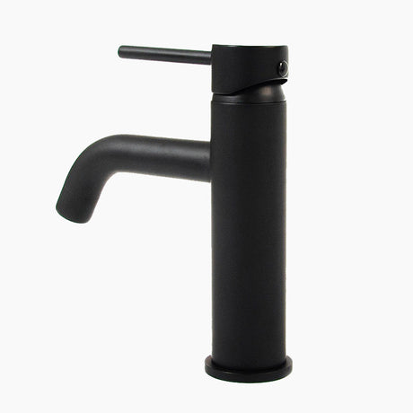 Modern Bathroom Faucet  Matte Black Single Handle Design - Product detail 4
