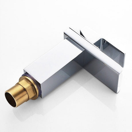 Waterfall Basin Faucet  Modern Chrome Single Handle - Product detail 5