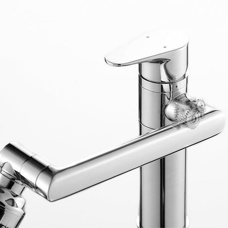 Modern Bathroom Faucet  360 Rotating Chrome Mixer Tap - Product example