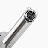 Modern Tall Basin Faucet  Brushed Stainless Steel Design - Product example