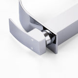 Waterfall Bathroom Faucet  Tall Chrome Vessel Mixer - Detailed view