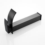 Modern Waterfall Faucet  Matte Black Vessel Sink Mixer - Product detail 4