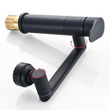 Modern Basin Faucet  360 Rotating Matte Black Design - Product example